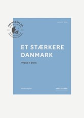 Et stærkere Danmark - Vækst 2016