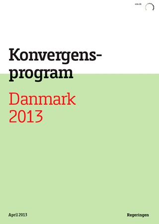 Konvergensprogram, Danmark 2013