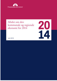 Forsidebillede til aftaler om den kommunale og regionale økonomi for 2014