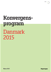 Konvergensprogram, Danmark 2015