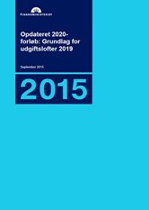 Opdateret 2020-forløb: Grundlag for udgiftslofter 2019