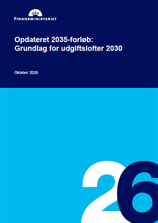 Forsidebillede Opdateret 2035 forløb - grundlag for udgiftslofter 2030