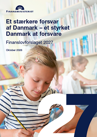 Forsidebillede Et stærkere forsvar af Danmark - et styrket Danmark at forsvare, finanslovforslaget 2027